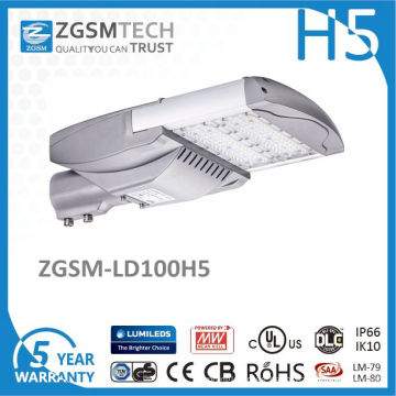 100W Road Lamp IP65 Aluminum Street Lights